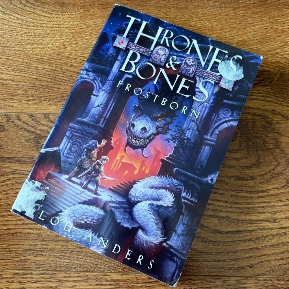 Throne & Bone: Firstborn by: Lou Anders Windy Mass paperback book